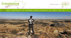 Desktop Screenshot of conservationtravelafrica.org